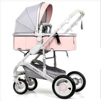 High landscape ultralight can sit and lie baby cart baby stroller