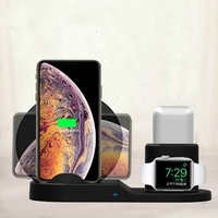 new 2019 trending products N30 3 in 1 qi wireless charger dropshipping for iphone charging dock