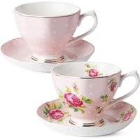 Vintage Style Heat Resistant Glass Tea Cup