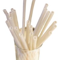 Biodegradable rice straw eco friendly bamboo straw Organic Bamboo Drinking Straw