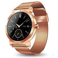 Gold Smart Watch K88h Plus Stainless Steel Smartwatch For Men