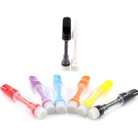 New design vaporizer cart full ceramic cbd cartridges for 510 thread vape pen battery