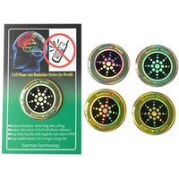 OEM ODM Order 1800-2200 Negative ions EMF Protection Shield Anti Radiation Sticker for Mobile