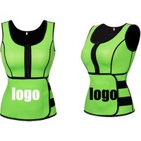 Waist Trainer Neoprene Sauna Vest Zip