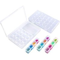 28 Grids Adjustable 5D Diamond Painting Storage Boxes Diamond Embroidery Diamond Painting Storage Case