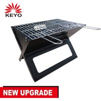 Portable Charcoal Table Folding BBQ Grill X Shape