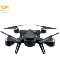 Popular wholesale rc helicopter drones with hd camera and gps wifi foldable four axis drone