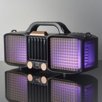 best selling 2019 cheap portable wifi bocina portatil music gadgets wireless bt speaker with LED light