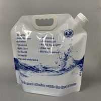 2019 wholesale reusable personalized folding custom plastic 5 liter kangen water bottle