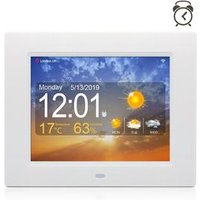 Digital Wall Clock WiFi Smart Weather Days Clock for senile Dementia and Memory Loss Person