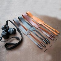 Genuine Leather Camera Shoulder Neck Strap cow leather camera strap for DSLR