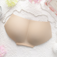 Seamless Silicone Padded Low Waist Briefs