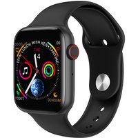 Microwear new item low price IPS IP68 bluetooth calling waterproof watch heart rate BP ECG white/black