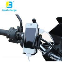 waterproof mobile phone usb motorcycle charger with holder