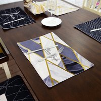 Factory direct cotton linen eat mat linen placemat dining table mat for table decorative