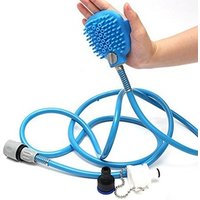 Pet Silicone Bath & Massage Gloves Water Spray