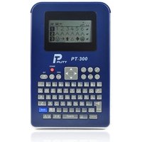 mini handheld label printer shrink tube thermal transfer label printer PT-300 shrink tube printer