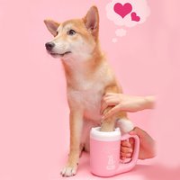 RoblionPet Automatic Silicone Portable Dog Paw Cleaner Pet Cleaner Cup Dog Paw Washer for deep cleaning