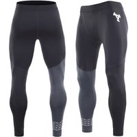 on stock high waist printing pants seamless sport leggings men fitness