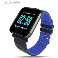 LICHIP L277 smart bracelet watch wristband blood pressure heart rate pedometer IP67 waterproof A6 band smartwatch