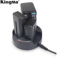 KingMa Rapid 3-Channel Charger For Sony NP-F550, NP-F750, NP-F970 Battery