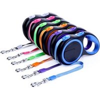 New Fashion Heavy Duty 50 Foot Reflective Auto Pet Retractable Dog Leash