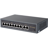 Wholesale Factory directly supply 48v 52v 10/100M 8 ports mini poe switch