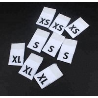Folded Woven Label Tag Clothing T shirts