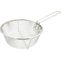 Sweettreats Fry Baskets Stainless Steel Fryer Basket Strainer Serving Food Presentation Cooking Tool French Fries Basket
