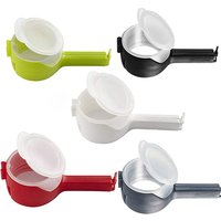 White Food Bag Clip Dog Snack Storage Sealing Clips Household Tool