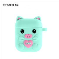 Cute design universal silicon case cover for airpod 1 and Airpod 2
