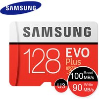 Brand New SAMSUNG Memory Card 64GB 128GB Micro TF SD SDHC/XC Grade EVO+ C10 Trans Flash SD