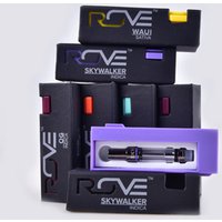 11 Flavors Rove Vape Cartridges Packaging 1ml Ceramic Carts Empty Dab Pen Wax E Cigarette Vaporizer For Thick Oil Atomizers