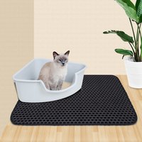 Double Layer Breathable Cat Litter Mat