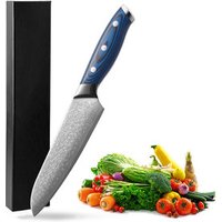 Tinderala Japanese Damascus Steel Kitchen Knives Set