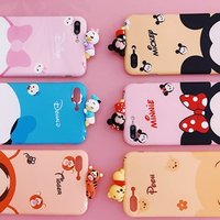 Free Shipping Minnie Mouse Sleeping Doll Case For iPhone X XR XS XS MAX 8 7 6 TPU Silicon 3D Toy