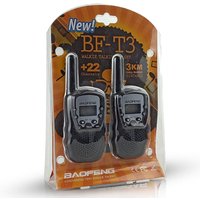 Mini UHF BF-T3 Two Way Radio Hotel Kids BaoFeng T3 Walkie Talkie Children's Toys Amazon is a hot seller