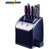 2019 Hottest Multifunction Disinfection Plastic Knife Block With Sharpener