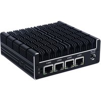 Yanling Online Shopping Mini PC Pfsense Firewall Intel J3160 Quad Core 4 Nics Wireless Routers Support AES-NI