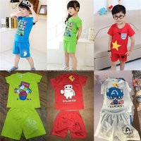 Cartoon Cotton Prints Summer Clothing