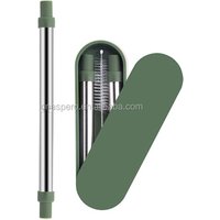 Foldable Stainless Steel Reusable Drinking Straw