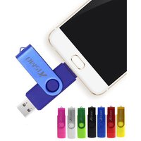 Kismo USB Flash Drive 8G 16G 64G Colorful U Disk Gift U Disk OTG Pen Drive Metal U Disk for Android Computers
