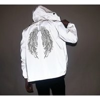 X88578B New arrivals hoodies man Reflective Jackets