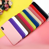 Low MOQ Pure Color Blank TPU Silicone Phone Case for iphone XR