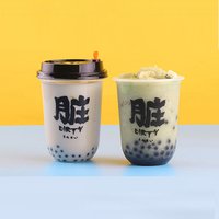 U Shape Disposable Plastic Cups Ice Drinks