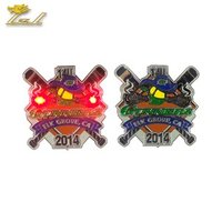 LED Light Up Pin Badges Clothes