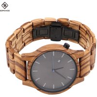 2019 Unisex Wood Wrist Watch, Wooden Quartz Trending Hot Products