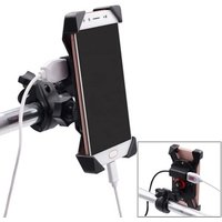 2018 hot sale 360 degree rotation 3.5-6 inches mobile phone holder for bike handlebar bicycle cell phone mounting bracket