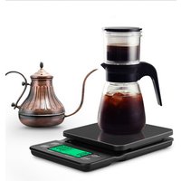 NEW Digital drip coffee scale 3000g 0.1g electronic Coffee Kitchen scale with timer function