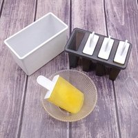 Benhaida Wholesale DIY Homemade Portable Plastic Popsicle Mould Set of 4